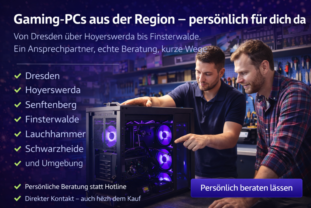 Finsterwalde Dresden Lausitz Sachsen Gaming PC